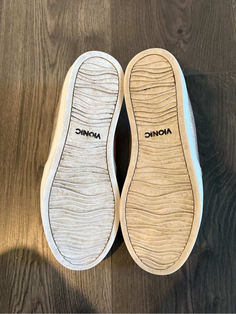 Vionic Gold Slip-On Mules - Picture 3 of 3